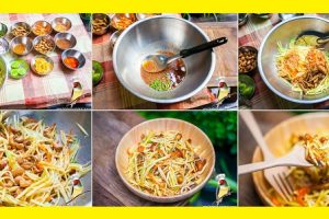 สูตรยำมะม่วงปลากรอบ น้ำยำสุดแซ่บ เครื่องครบ รสเด็ด