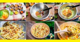 สูตรยำมะม่วงปลากรอบ น้ำยำสุดแซ่บ เครื่องครบ รสเด็ด