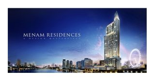 EP.196 คอนโด แม่น้ำ เรสซิเดนท์ MENAM RESIDENCES
