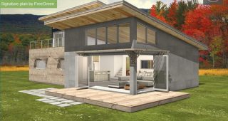 บ้านโมเดิร์นลอฟท์ ดีไซน์โปร่งลมโกรกเย็น