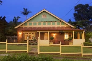 บ้านสวยทูโทน เขียว-น้ำตาล ตัดครีมอบอุ่นลงตัว