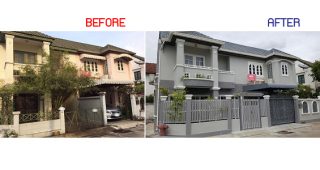 รีโนเวทบ้านแฝด อายุกว่า 10 ปี ในแบบตามใจฉัน