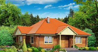 Debina 9 แบบบ้าน Log Cabin สวยสดชื่นเกินบรรยาย