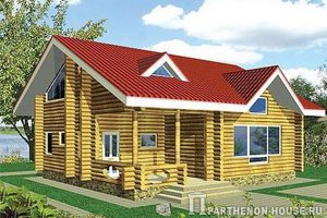 แบบบ้านไม้ Log Cabin สองชั้นสวยๆ จากโปแลนด์