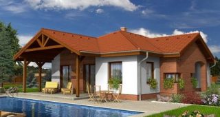 Bungalow23 แบบบ้านบรรยากาศสดชื่นสีสันอ่อนโยน