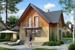 KRF2655 แบบบ้านสวยสไตล์ยุโรป เนี๊ยบทุกมุมมอง