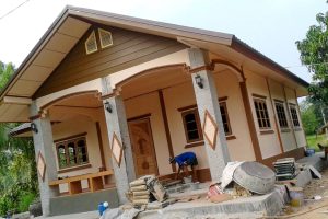 รีวิว บ้านชั้นเดียวหลังเล็ก แปลนฟรีจากกรมโยธาฯ พื้นที่ใช้สอย 81 ตร.ม. งบประมาณ 600,000 บาท
