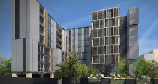 คอนโด เดอะ ทีค พัฒนาการ-ทองหล่อ The Teak Condo ใกล้ Airport Link รามคำแหง 500 เมตร