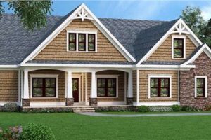 แบบบ้านแนว Ranch Home บ้านไร่สุดหรู