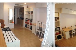 รีวิว : ตกแต่งคอนโดขนาด 24 ตร.ม. สวรรค์น้อย ๆ แบบไม่ง้อ Build-in
