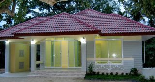 รีวิว บ้านชั้นเดียว สวยเรียบ แข็งแรง งบประมาณ 900,000 บาท