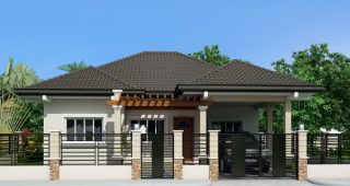 Clarissa แบบบ้านชั้นเดียวขนาด 3 ห้องนอน