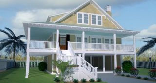 Attley Bay Cottage แบบบ้านสามชั้นโปร่งเย็นหลังใหญ่