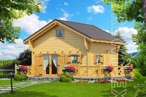 MazurekX แบบบ้านไม้ Log Cabin สดชื่นเหมาะกับอากาศเมืองไทย