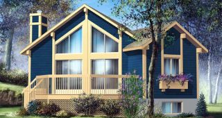 แบบบ้านเล่นระดับสไตล์ Beach House แสนสวย
