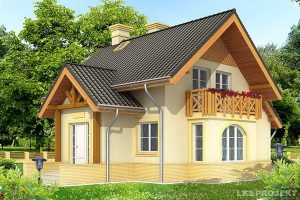 แบบบ้านสีครีม ตกแต่งแซมไม้ บรรยากาศคันทรี่ น่าอยู่