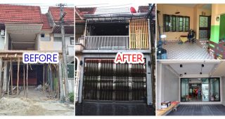 รีวิว : รีโนเวททาวน์เฮ้าส์ 2 ชั้น ให้เป็นบ้าน Loft สุดชิค ภายในน่าอยู่สุด ๆ