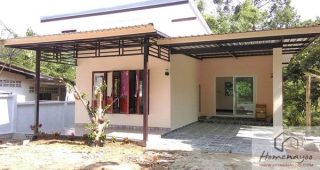 รีวิว : สร้างบ้านชั้นเดียว เขียนแบบเอง ด้วยงบ 610,000 บาท
