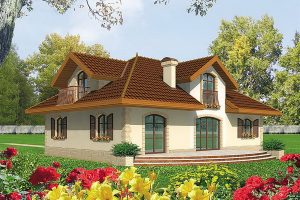Marysia G1 แบบบ้านกลางสวนดอกไม้สดใสสุดๆ