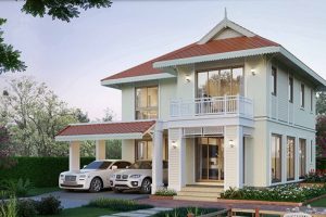 แบบบ้านแนวไทยประยุกต์สวยหรูสง่างาม