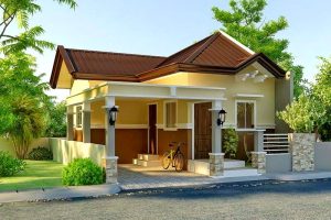 บ้านชั้นเดียวขนาดน่ารัก ตกแต่งสวยแนววินเทจ