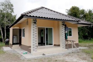 รีวิว : ปลูกบ้าน Eco House 2 ห้องนอน, 1 ห้องน้ำ งบประมาณ 400,000 บาท