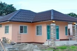 รีวิว : สร้างบ้านชั้นเดียว 3 ห้องนอน 2 ห้องน้ำ งบประมาณ 6 แสนบาท
