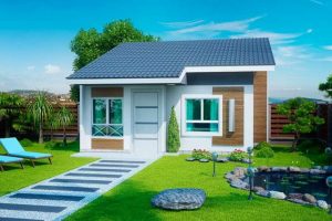 แบบบ้านขนาด 2 ห้องนอน สวยได้ในงบ 6 แสน