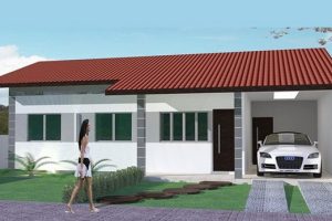Terrea แบบบ้านหน้ากว้างขนาด 2 ห้องนอนพร้อมที่จอดรถในตัว