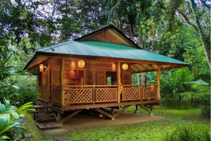 บ้านกระท่อมไม้สดใส สัมผัสลมเย็นได้ทุกฤดู