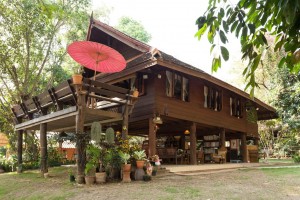 บ้านไม้ไทยล้านนาจากจังหวัดเชียงใหม่