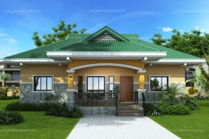 แบบบ้านชั้นเดียวสวยแนวรีสอร์ท