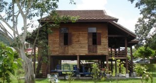 บ้านไม้ใต้ถุนสูงเรือนไทยภาคใต้