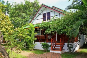 บ้านรีสอร์ทครึ่งไม้ครึ่งปูนจากเชียงใหม่