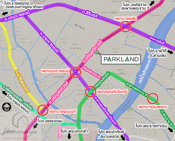 theparkland intersectionmap