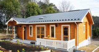 บ้านไม้ Log Cabin ชั้นเดียว เพิ่มความสดใสให้ชีวิต