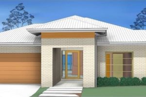 บ้านสวยสง่าแต่งอิฐสีขาวครีม สว่างตาน่าอยู่