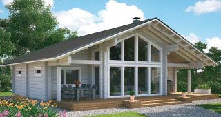 บ้านตากอากาศ Log Home สวยเนี๊ยบฟังค์ชั่นจัดเต็มแนวญี่ปุ่น