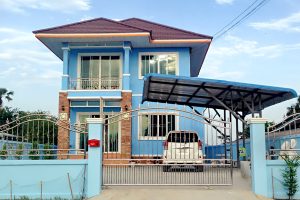 รีวิว บ้านนี้ที่รอคอย บ้านเดี่ยวสองชั้น งบประมาณเบ็ดเสร็จ 1.99 ล้านบาท