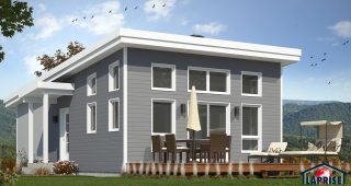 บ้านโมเดิร์นดีไซน์รีสอร์ท อยู่สบายในงบ 7 แสนเศษ