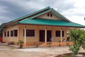 รีวิว บ้านเกษตรรวยทรัพย์ บ้านสไตล์ชนบท พื้นที่ใช้สอย 150 ตร.ม. งบประมาณรวม 1.5 ล้านบาท