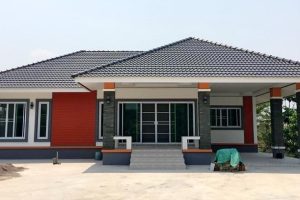 รีวิว บ้านเดี่ยวชั้นเดียว 3 ห้องนอน 2 ห้องน้ำ งบประมาณ 1.5 ล้านบาท