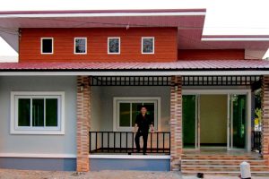 รีวิว บ้านโมเดิร์นชั้นเดียว พื้นที่ใช้สอย 85 ตร.ม. งบประมาณ 530,000 บาท