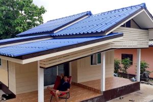 รีวิว บ้านชั้นเดียว ราคาประหยัด 2 ห้องนอน งบประมาณ 300,000 บาท