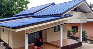 รีวิว บ้านชั้นเดียว ราคาประหยัด 2 ห้องนอน งบประมาณ 300,000 บาท
