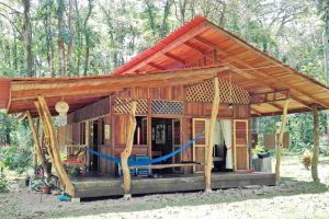 กระท่อม Eco Cabin กลางเกาะล้อมป่าสดใส
