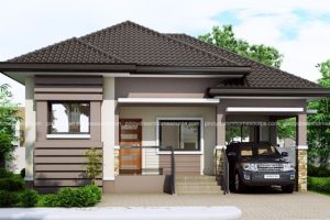 แบบแปลนบ้านแต่งโมเดิร์น ทันสมัยสำหรับครอบครัวขนาด 3-5 คน