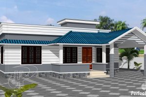 บ้านเรียบง่ายแต่สว่างสดใส ภายในมี 2 ห้องนอน