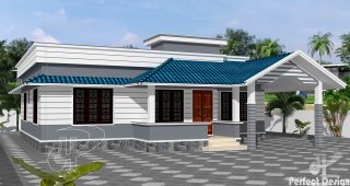 บ้านเรียบง่ายแต่สว่างสดใส ภายในมี 2 ห้องนอน