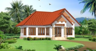 บ้านชั้นเดียวแต่งสวยอารมณ์ทรอปิคอลรีสอร์ท